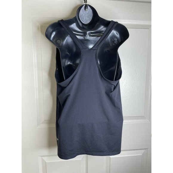 Champion Duo Dry Tank Top Womens Size XXL Solid Black Sleeveless Sport - Picture 8 of 11